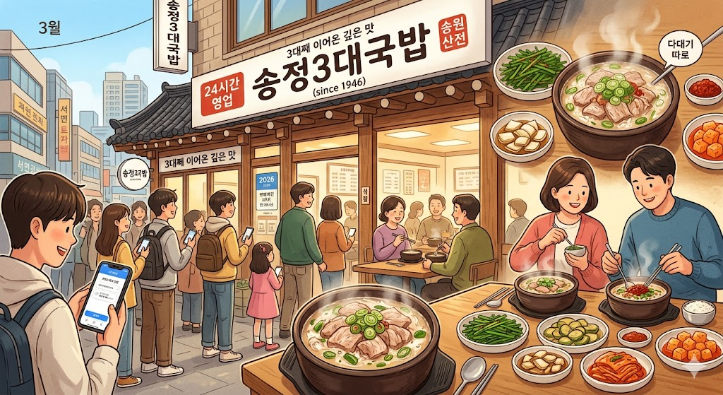 부산 송정 3대국밥