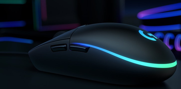 로지텍 2세대 LightSync 게이밍 유선마우스