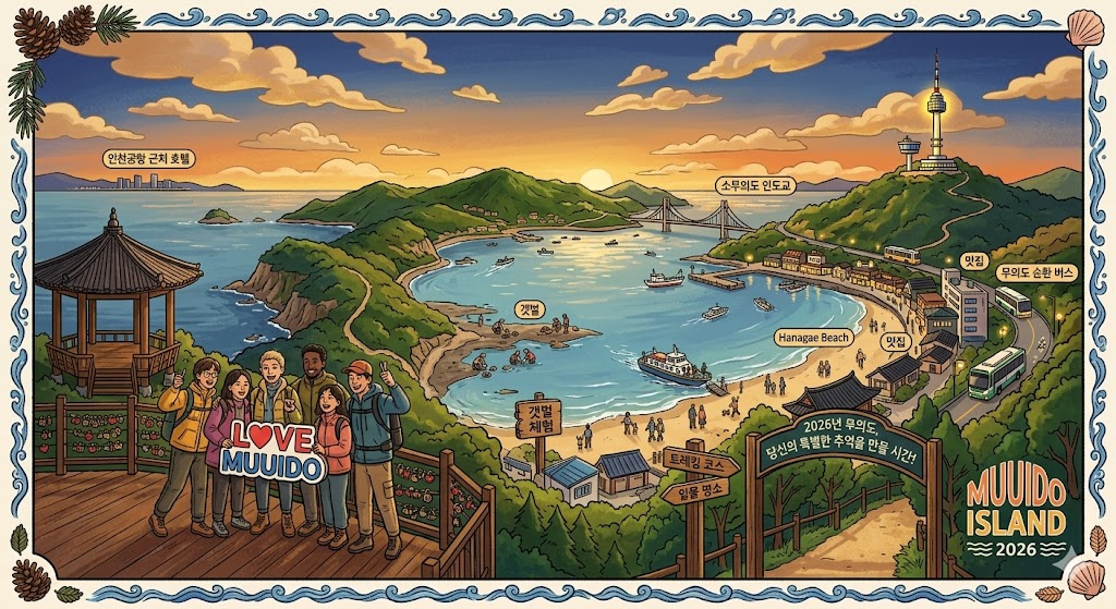 Muuido Island sunset and starry night sky travel guide 2026