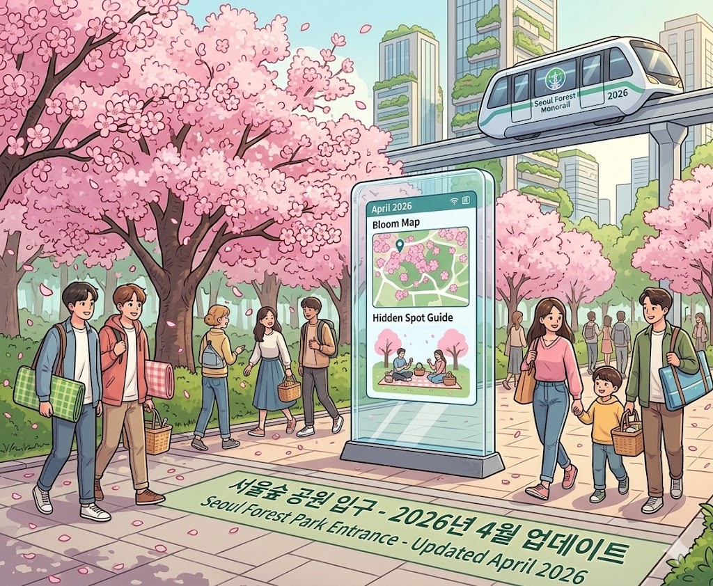 Spring Blooms at the 2026 Seoul Forest (March - May)